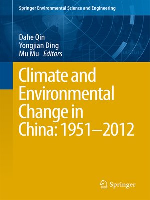cover image of Climate and Environmental Change in China